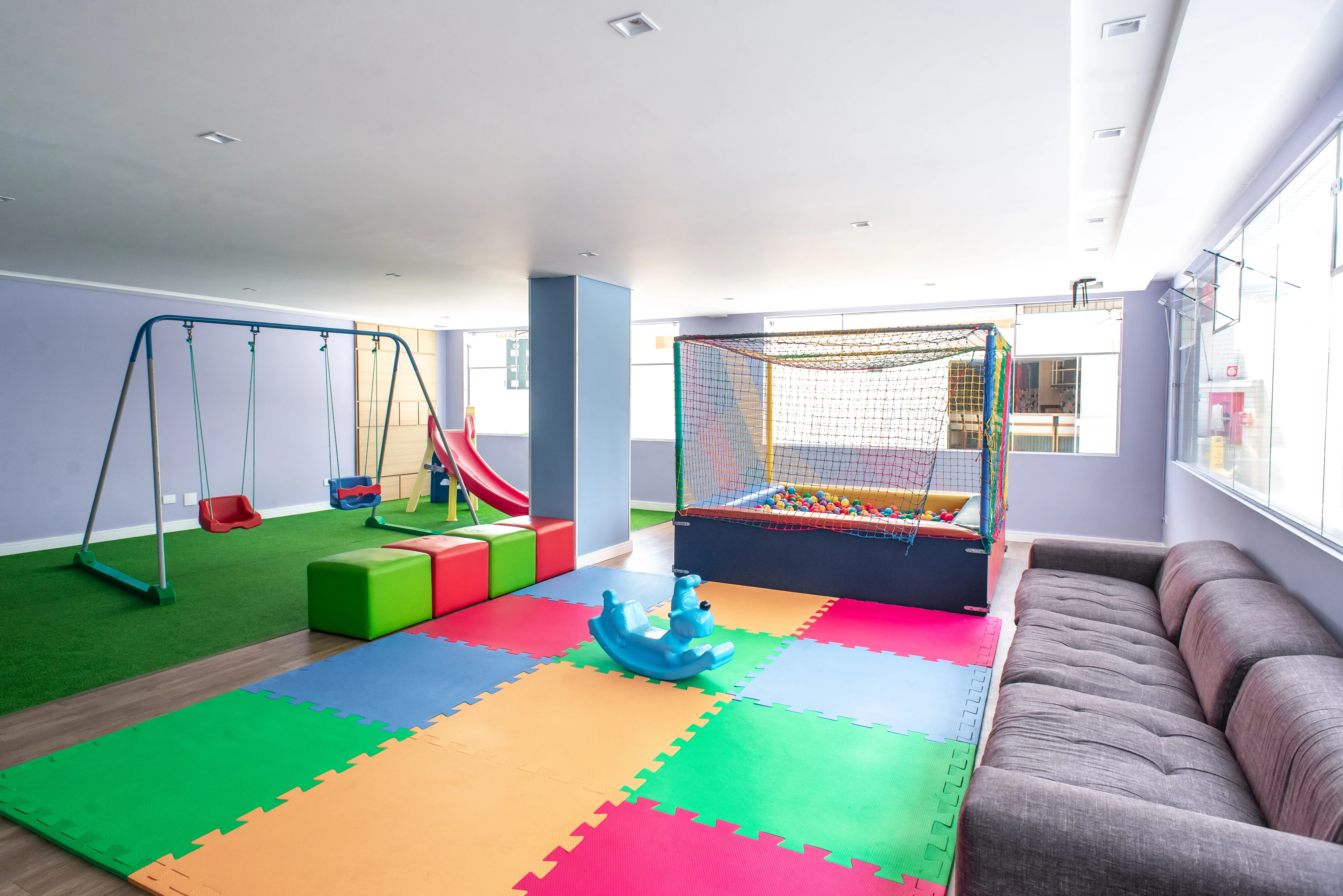 Área de serviço do apartamento luxo em Curitiba