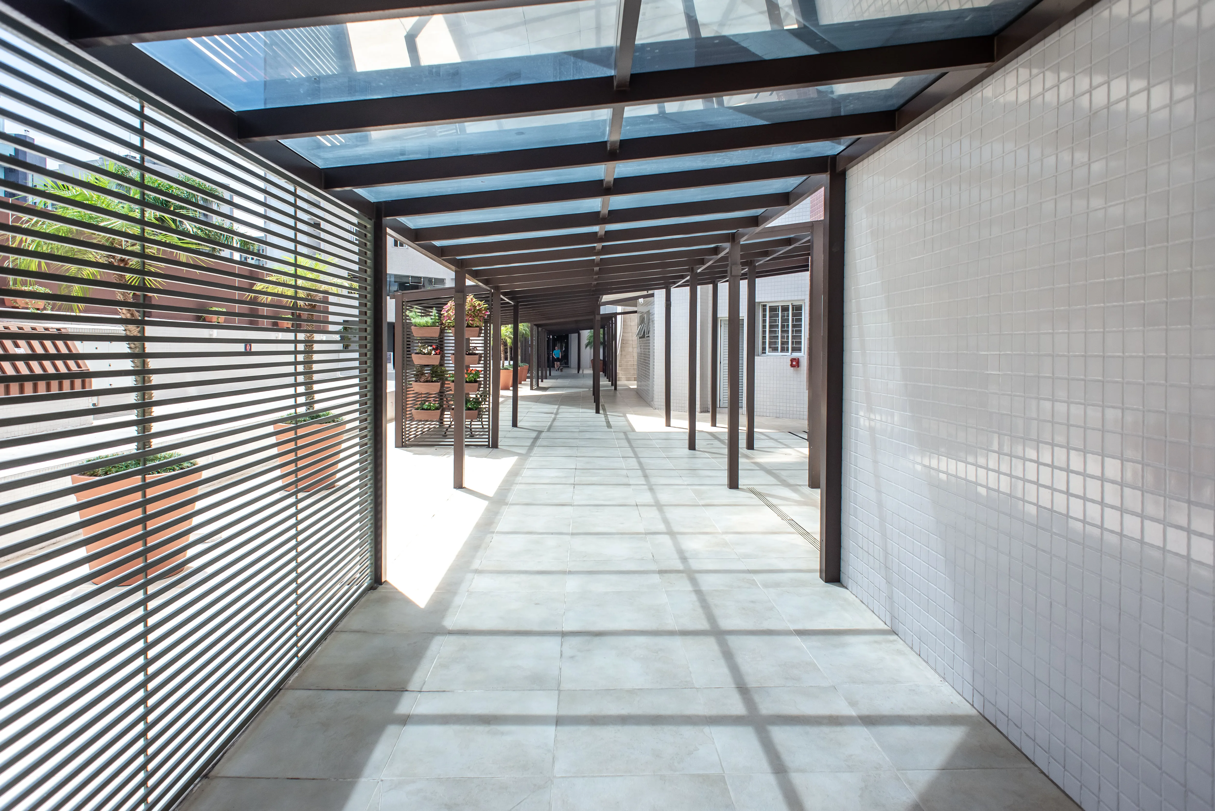 Sala ampla e moderna do Apartamento à venda no bairro Portão em Curitiba